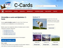 Tablet Screenshot of c-cards.nl